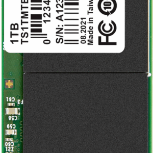 Transcend MTE662T2 - SSD - 256GB - intern - M.2 2280 (doppelseitig) - PCIe 3,0 x4 (NVMe) (TS256GMTE662T2)