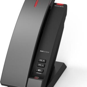 Snom HD101 - IP-Telefon - Schwarz - Kabelloses Mobilteil - Tisch/Wand - Antibakteriell - 1.881792 - 1.897344 GHz (00007001)