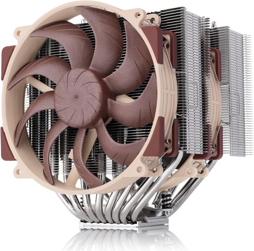 Noctua NH-D15 G2 LBC - Prozessor-Luftkühler - (für: AM5, AM4, LGA1851, LGA1700, LGA1200, LGA1156, LGA1155, LGA1150) - Kupfersockel und Kühlrohre mit Aluminiumkühlrippen - 140 mm (NH-D15 G2 LBC)