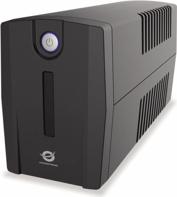 Conceptronic ZEUS07E 1000VA 600W USV - IEC - Line-Interaktiv - 1 kVA - 600 W - Sine - 220 V - 240 V (ZEUS07E)