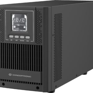 Conceptronic ZEUS52E2K 2000VA 1800W Online Tower USV - IEC - Doppelwandler (Online) - 2 kVA - 1800 W - Sine - 220 V - 240 V (ZEUS52E2K)