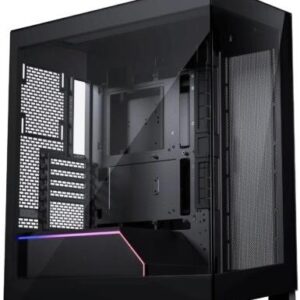 Phanteks NV series NV5 MKII - Mid tower - E-ATX - Seitenteil mit Fenster (gehärtetes Glas) - keine Spannungsversorgung (ATX) - Satin Black - USB/Audio (PH-NV523TG_DBK02)