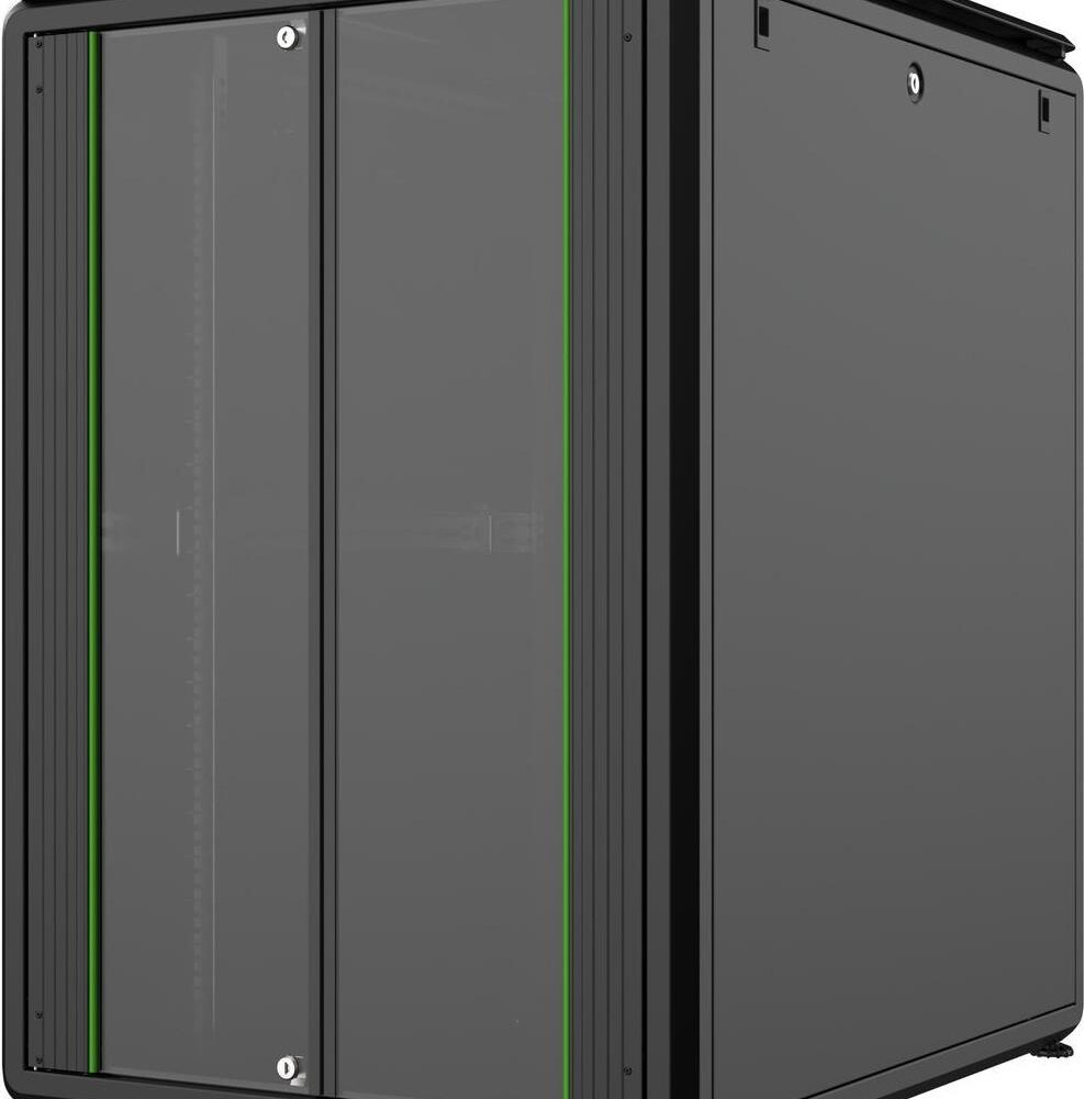 Lanview RDL22U81BL Rack 22U Schwarz (RDL22U81BL)