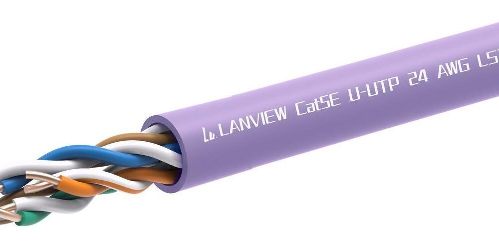 Lanview LVN122152 Netzwerkkabel Violett 305 m Cat5e (LVN122152)