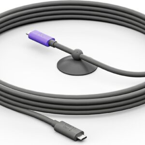 Logitech - USB-Kabel - 24 pin USB-C (M) zu 24 pin USB-C (M) - USB 3,1 Gen 2 - 5,0m - für MeetUp 2 (952-000195)