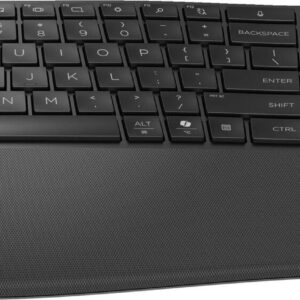 HP 680 Comfort - Tastatur-und-Maus-Set - Dual Mode, 3-Zonen-Layout, Multi-Device, 23 programmierbare Tasten, OS Auto-Detection, flacher Tastenhub - full size - kabellos - 2,4 GHz, Bluetooth - Deutsch - Schwarz (8T6L6AA#ABD)