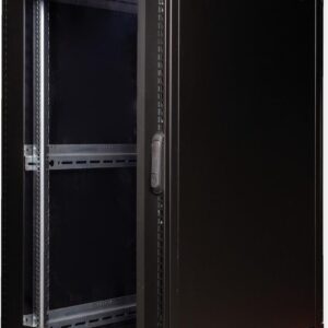 ROLINE 19 Zoll Serverschrank Pro 26 HE 600x1000 BxT schwarz Plexiglas (26.21.0148)