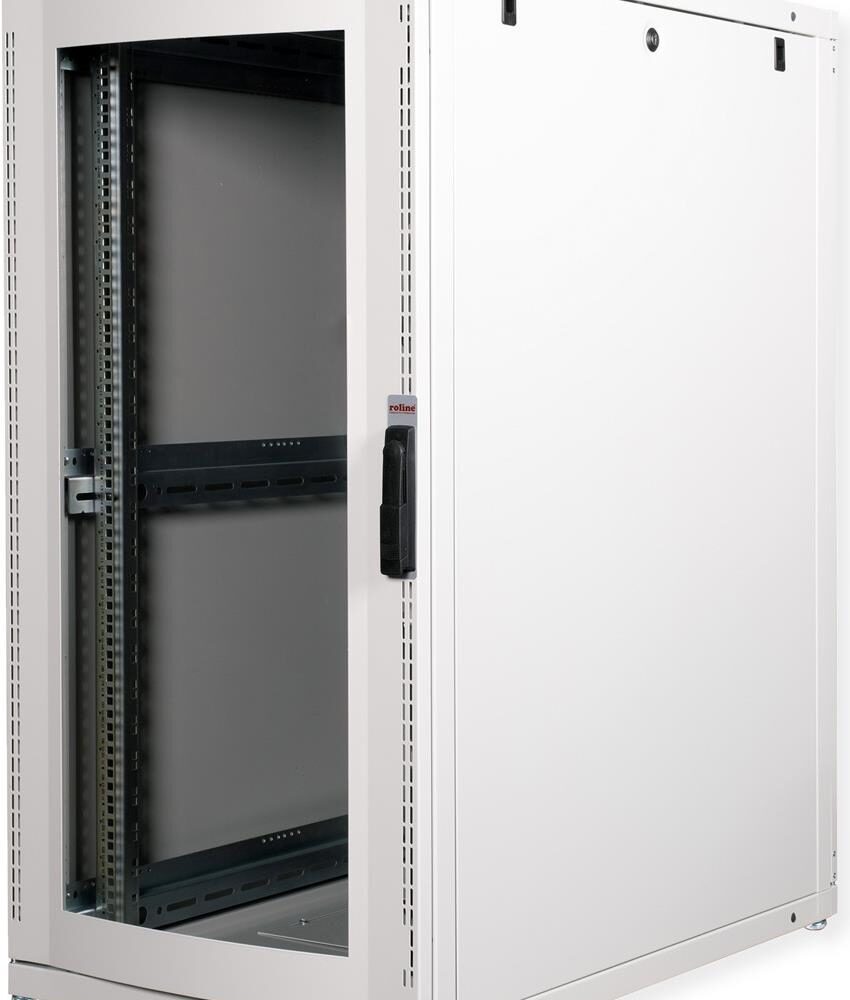 ROLINE 19 Zoll Serverschrank Pro 26 HE 600x1000 BxT grau Plexiglas (26.21.0149)