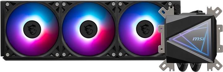 MSI MAG CORELIQUID I360 - Prozessor-Flüssigkeitskühlsystem - Kühlergröße: 360 mm - (für: LGA1150, LGA1151, LGA1155, LGA1156, LGA1200, LGA1700, AM4, AM5) - Kupfer - 120 mm (306-7ZW8A11-C24)