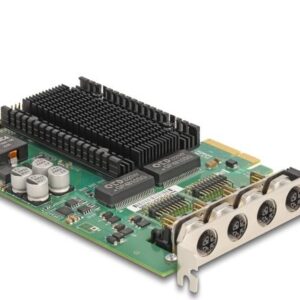 Delock 86054 - Netzwerkkarte PCI Express Gigabit Ethernet 4x M12 - Netzwerkkarte - PCI-Express (86054)