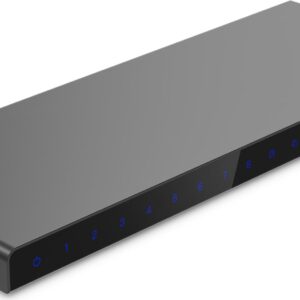 Digitus 4K HDMI Splitter - 1x8 - HDMI - 8x HDMI - 3840 x 2160 Pixel - Schwarz - Metall - 4K Ultra HD (DS-55338)