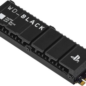 WD Black SN850P WDBBYV0080BNC-WRSN - Für PlayStation 5 - SSD - 8TB - intern - M.2 2280 - PCIe 4,0 x4 (NVMe) - integrierter Kühlkörper (WDBBYV0080BNC-WRSN)