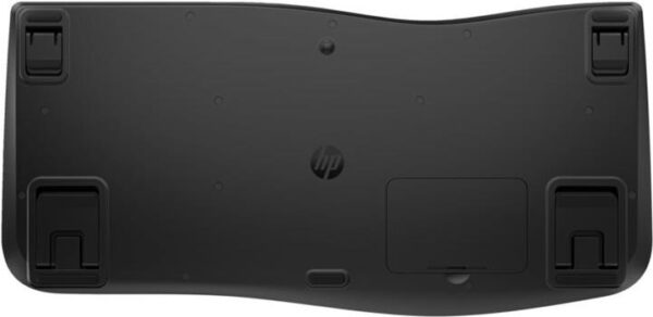 HP 680 - Tastatur - dual mode, 3-zone layout, multi-device, 23 programmable keys, OS Auto-Detection, low profile key travel - full size - kabellos - 2,4 GHz, Bluetooth - Deutsch - Schwarz (8T6L8AA#ABD)