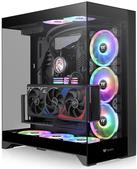 Thermaltake CTE E550 TG - Mid tower - E-ATX - Seitenteil mit Fenster (gehärtetes Glas) - keine Spannungsversorgung (PS/2) - Schwarz - USB/Audio (CA-1Z8-00M1WN-00)