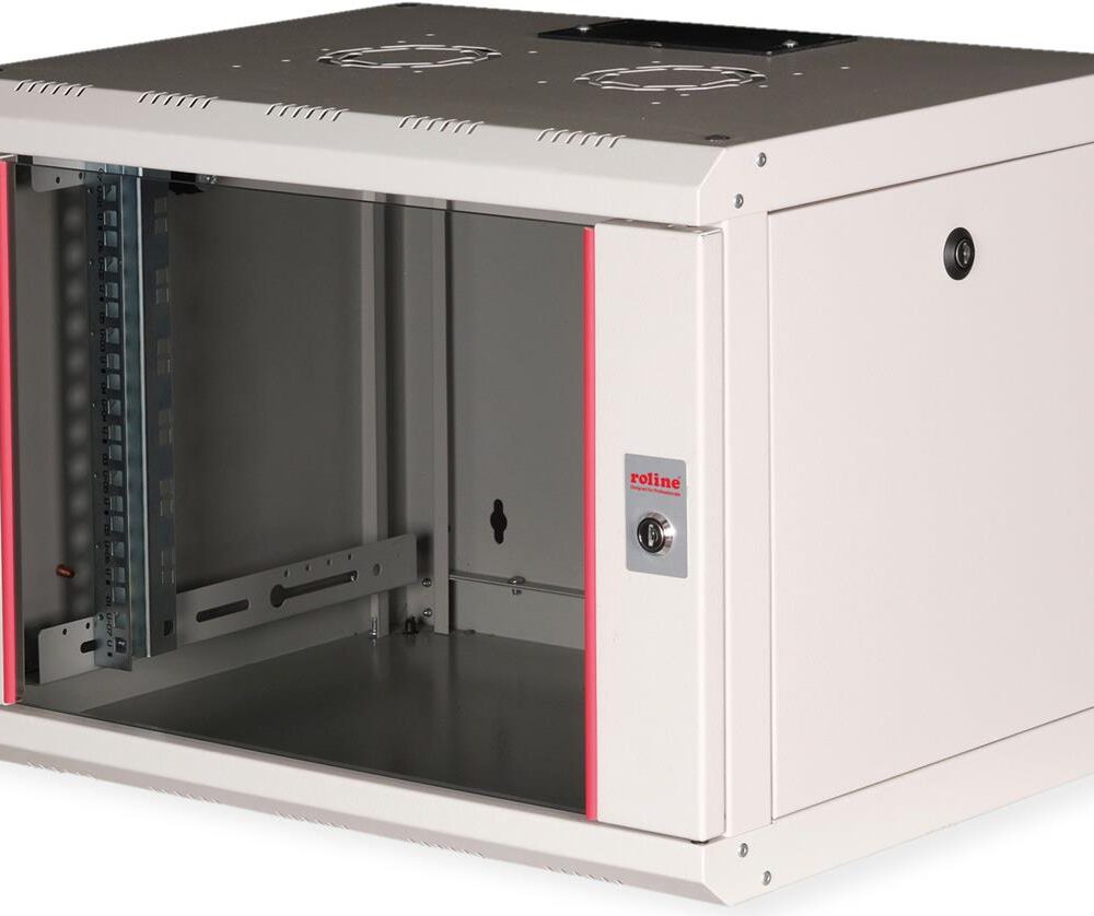 ROLINE 19 Zoll Wandgehäuse Pro 7 HE 600x450 BxT grau - Wandgehäuse (26.21.0000)