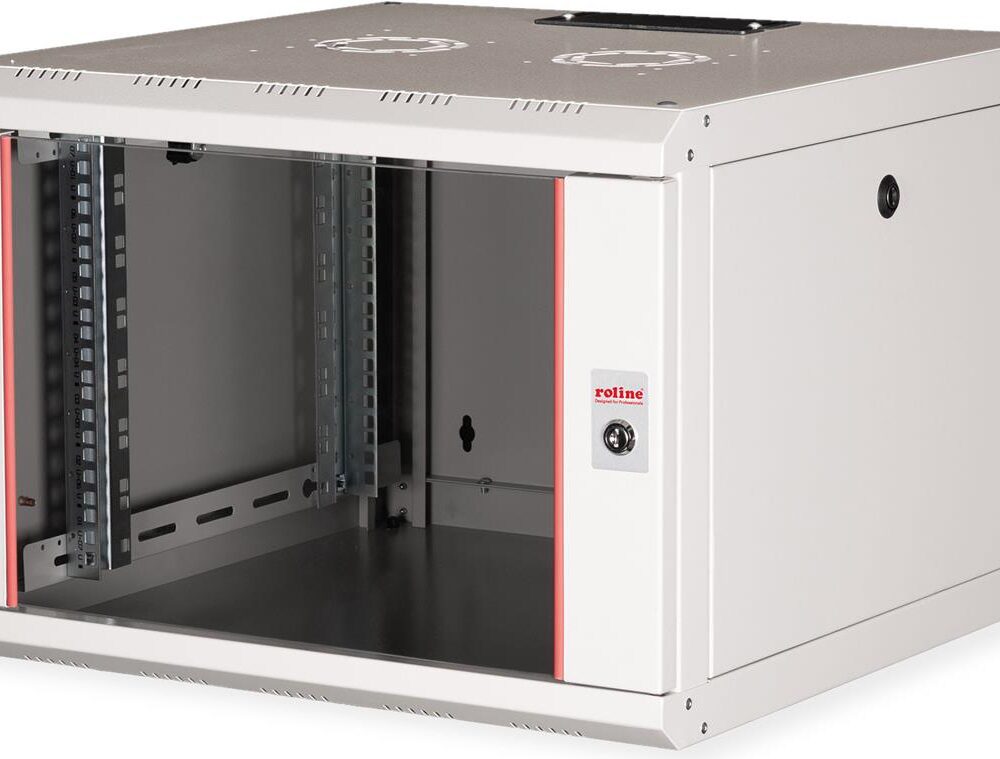 ROLINE 19 Zoll Wandgehäuse Pro 7 HE 600x600 BxT grau - Wandgehäuse (26.21.0001)