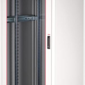 ROLINE 19 Zoll Netzwerkschrank Basic 42 800x800 BxT Glastür grau (26.21.0047)