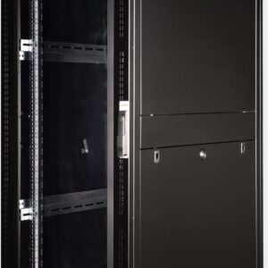 ROLINE 19 Zoll Serverschrank Pro 42 HE 600x1000 BxT schwarz Plexiglas (26.21.0162)