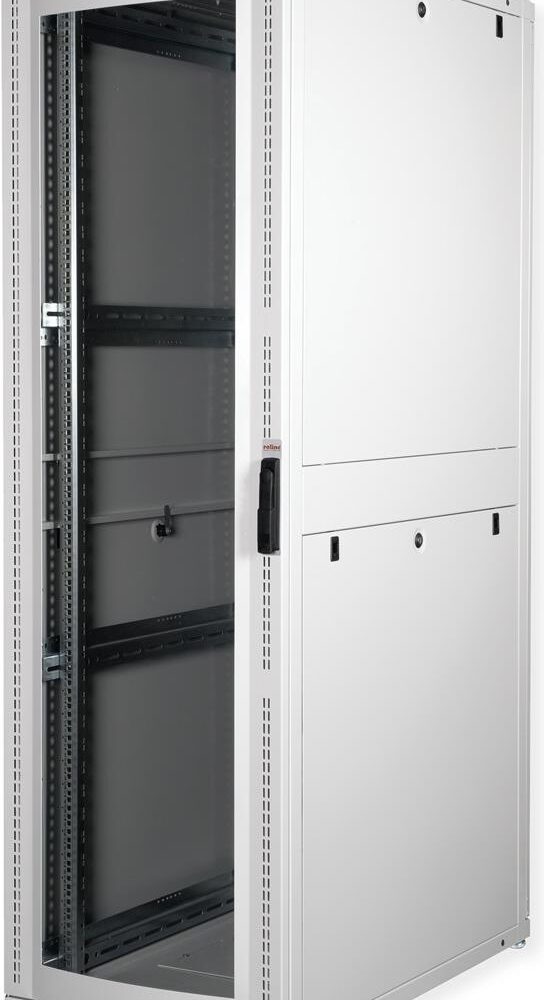 ROLINE 19 Zoll Serverschrank Pro 42 HE 600x1000 BxT grau Plexiglas (26.21.0163)