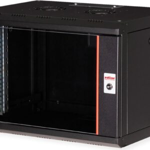 ROLINE 19 Zoll Wandgehäuse Pro 7 HE 600x450 BxT schwarz - Wandgehäuse (26.21.0170)