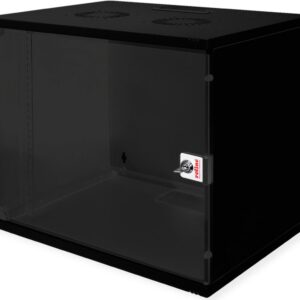 ROLINE 19 Zoll Wandgehäuse Basic 9 HE 540x400 BxT Bausatz schwarz - Wandgehäuse (26.21.0187)