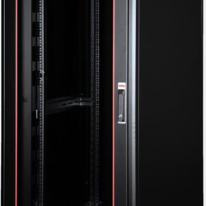 ROLINE 19 Zoll Netzwerkschrank Pro 32 HE 800x800 BxT Glastür schwarz (26.21.0227)