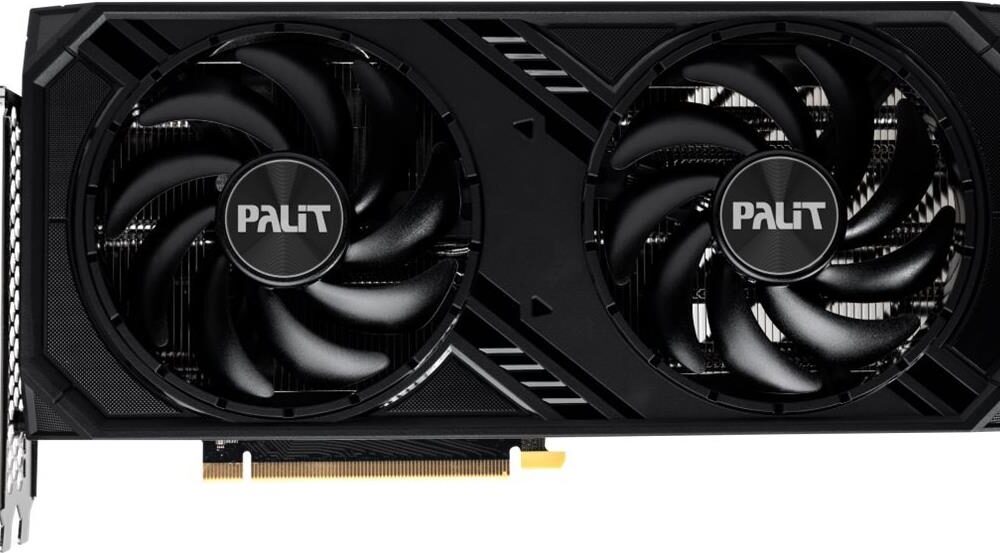 Palit GeForce RTX 4070 Dual - Grafikkarten - GeForce RTX 4070 - 12GB GDDR6 - PCIe 4,0 - HDMI, 3 x DisplayPort (NE64070019K9-1048D)