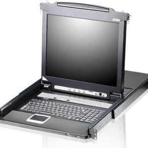 ATEN 8 Port 17" LCD KVMP Switch with Italian Keyboard (CL5708M-IT)