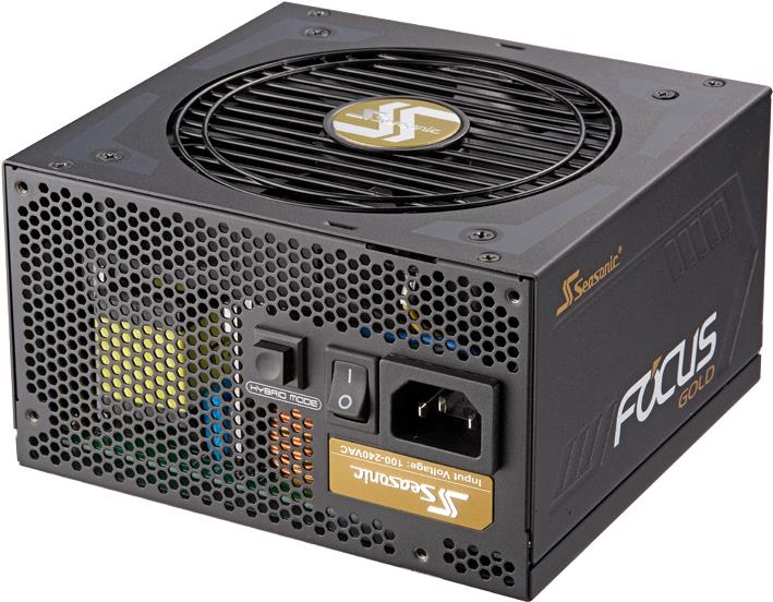 Sea Sonic Seasonic FOCUS Gold SSR-750FM - Netzteil (intern) - ATX12V / EPS12V - 80 PLUS Gold - Wechselstrom 100-240 V - 750 Watt - aktive PFC (SSR-750FM)
