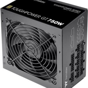 Thermaltake ToughPower GT 750W - Netzteil (intern) - ATX12V 3,1 - EPS12V - 80 PLUS Gold - Wechselstrom 100-240 V - 750 Watt - aktive PFC - Schwarz (PS-TPT-0750FNFAGE-3)