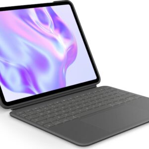Logitech Combo Touch - Tastatur und Foliohülle - mit Trackpad - hinterleuchtet - Apple Smart connector - QWERTY - US International - Graphite - für Apple 13-inch iPad Pro M4 Wi-Fi, M4 Wi-Fi + Cellular (920-012833)