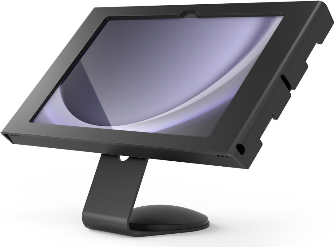 Compulocks Galaxy Tab S9+/S9FE+ 12,4" Apex Enclosure Core Stand Black - Aufstellung - für Tablett - verriegelbar - Metallrahmen - Schwarz - Bildschirmgröße: 31,5 cm (12,4") - für Samsung Galaxy Tab S9 FE+ (111B124GAPXB)