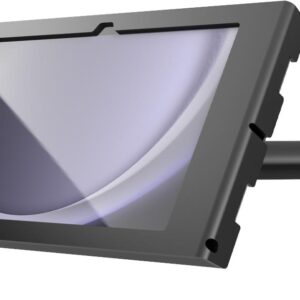 Compulocks Galaxy Tab S9/S9FE 10,9" Apex Enclosure Swing Wall Mount Black - Befestigungskit - swing arm, exposed front/back camera and sensors - für Tablett - verriegelbar - Metallrahmen - Schwarz - Bildschirmgröße: 27,7 cm (10,9") - Wandmontage - für Samsung Galaxy Tab S9 FE (827B109GAPXB)