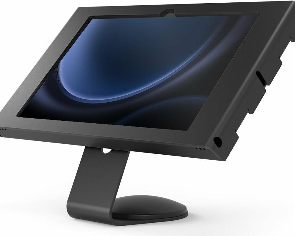 Compulocks Galaxy Tab S9/S9FE 10,9" Apex Enclosure Core Stand Black - Aufstellung - für Tablett - verriegelbar - Metallrahmen - Schwarz - Bildschirmgröße: 27,7 cm (10,9") - für Samsung Galaxy Tab S9 FE (111B109GAPXB)