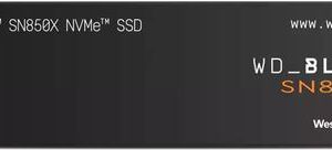 WD WD_BLACK SN850X WDS800T2X0E - SSD - verschlüsselt - 8TB - intern - M.2 2280 - PCIe 4,0 x4 (NVMe) - TCG Opal Encryption 2,01 (WDS800T2X0E)