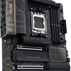 ASUS ProArt X870E-CREATOR WIFI - Motherboard - ATX - Socket AM5 - AMD X870E Chipsatz - USB4, USB-C 3,2 Gen 2x2, USB 3,2 Gen 2, USB 3,2 Gen 1 - Wi-Fi 7, 10 Gigabit LAN, Bluetooth - Onboard-Grafik (CPU erforderlich) - HD Audio (8-Kanal) (90MB1IG0-M0EAY0)