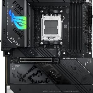 ASUS ROG STRIX X870-F GAMING WIFI - Motherboard - ATX - Socket AM5 - AMD X870 Chipsatz - USB4, USB 3,2 Gen 2, USB-C 3,2 Gen2, USB 3,2 Gen 1, USB-C 3,2 Gen 2x2 - Wi-Fi 7, 2,5 Gigabit LAN, Bluetooth - Onboard-Grafik (CPU erforderlich) - HD Audio (8-Kanal) (90MB1IV0-M0EAY0)