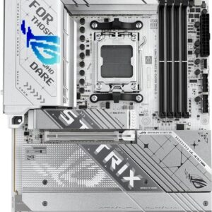 ASUS ROG STRIX X870-A GAMING WIFI - Motherboard - ATX - Socket AM5 - AMD X870 Chipsatz - USB4, USB 3,2 Gen 2, USB-C 3,2 Gen2, USB 3,2 Gen 1, USB-C 3,2 Gen 2x2 - Wi-Fi 7, 2,5 Gigabit LAN, Bluetooth - Onboard-Grafik (CPU erforderlich) - HD Audio (8-Kanal) (90MB1IF0-M0EAY0)