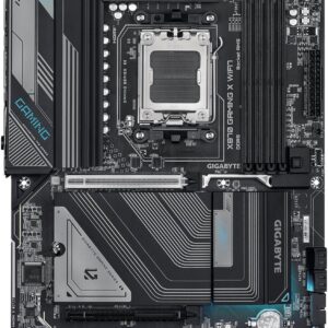 Gigabyte X870 GAMING X WIFI7 - Motherboard - ATX - Socket AM5 - AMD X870 Chipsatz - USB-C 3,2 Gen 2x2, USB4, USB 3,2 Gen 1, USB 3,2 Gen 2 - 2,5 Gigabit LAN, Bluetooth, Wi-Fi 7 - Onboard-Grafik (CPU erforderlich) - HD Audio (8-Kanal) (X870 GAMING X WIFI7)