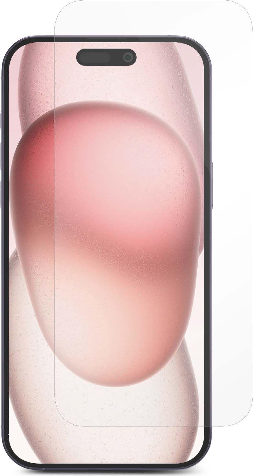 eSTUFF Titan Shield Infinite - Bildschirmschutz für Handy - Glas - klar (Packung mit 50) - für Apple iPhone 16 Pro (ES501422-50BULK)