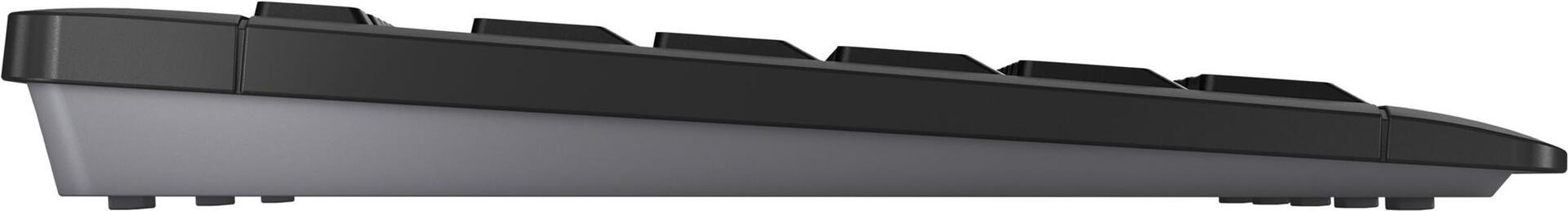 CHERRY STREAM DESKTOP COMFORT - Tastatur-und-Maus-Set - 100% full size - kabellos - 2,4 GHz - QWERTZ - Deutsch - Tastenschalter: CHERRY SX - Schwarz (JD-8550DE-2)