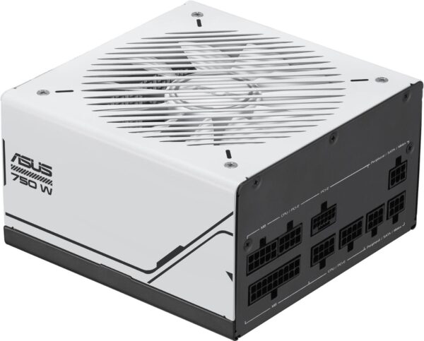 ASUS PRIME - Netzteil (intern) - ATX12V 3,0 - EPS12V - 80 PLUS Gold - Wechselstrom 100-240 V - 750 Watt - aktive PFC - Schwarz, weiß (90YE00U1-B0NA00)