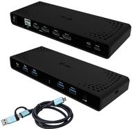 i-Tec - Dockingstation - USB-C / USB4 / Thunderbolt 3 / Thunderbolt 4 - 2 x HDMI, 2 x DP++ - 1GbE (CADUA4KDOCKPDB)