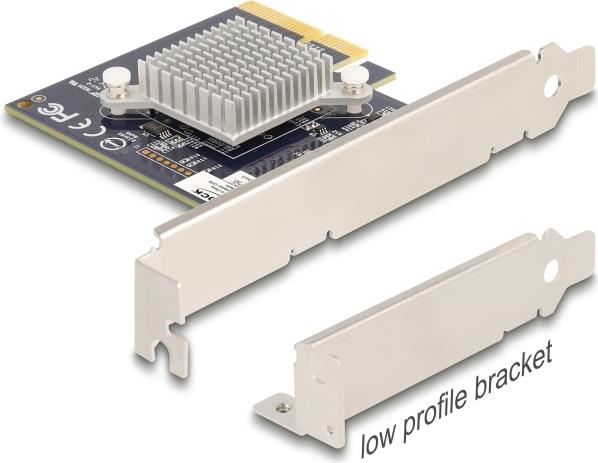 Delock - Anwendungsbeschleuniger - PCIe 3,0 x4 - Plug-in-Karte (31415)