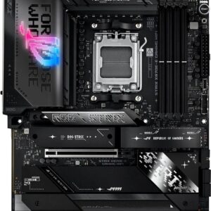 ASUS ROG STRIX X870E-E GAMING WIFI - Motherboard - ATX - Socket AM5 - AMD X870E Chipsatz - USB4, USB-C 3,2 Gen 2x2, USB-C 3,2 Gen2, USB 3,2 Gen 2, USB 3,2 Gen 1 - Wi-Fi 7, 5 Gigabit Ethernet, Bluetooth - Onboard-Grafik (CPU erforderlich) - HD Audio (8-Kanal) (90MB1IB0-M0EAY0)