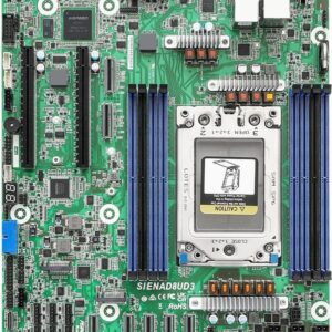 ASRock Rack SIENAD8UD3 - Motherboard - Deep Micro ATX - Socket SP6 / LGA4844 Socket - USB 3,2 Gen 1 - 2 x Gigabit LAN - Onboard-Grafik (SIENAD8UD3)