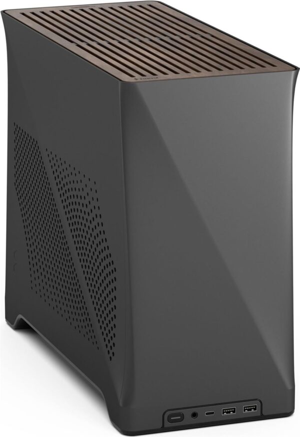 Fractal Design ERA 2 - ITX - keine Spannungsversorgung (SFX / SFX-L) - Charcoal Grey - USB/Audio (FD-C-ERA2N-02)