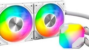 MONTECH Hyper Flow ARGB AIO Wasserkühlung weiß - 360 mm (HYPER FLOW ARGB 360 (W))
