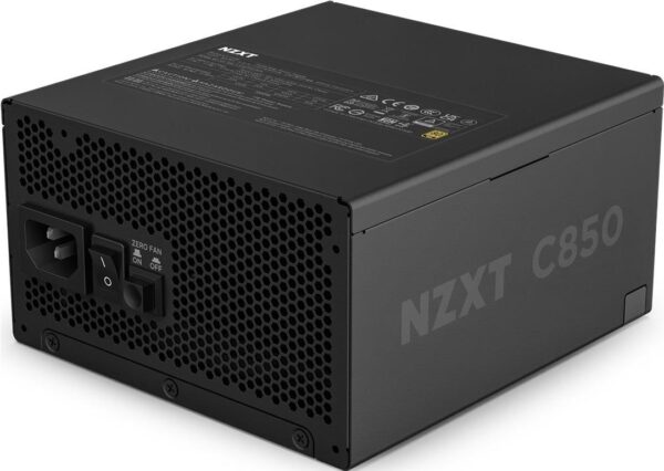 NZXT C-Series C850 - Netzteil (intern) - ATX12V 3,1 - EPS12V 2,92 - 80 PLUS Gold - Wechselstrom 100-240 V - 850 Watt - aktive PFC - Europa - mattschwarz (PA-8G2BB-EU)