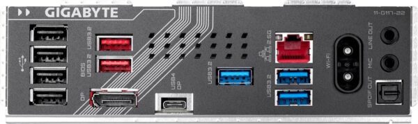 Gigabyte Z890 GAMING X WIFI7 - Motherboard - ATX - LGA1851-Sockel - Z890 Chipsatz - USB4, USB-C 3,2 Gen2, USB 3,2 Gen 2, USB 3,2 Gen 1 - 2,5 Gigabit LAN, Bluetooth, Wi-Fi 7 - Onboard-Grafik (CPU erforderlich) - HD Audio (8-Kanal) (Z890 GAMING X WIFI7)